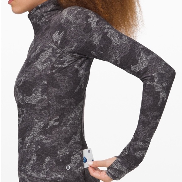 Lululemon Outrun the Elements 1/2 Zip Camo - Picture 2 of 11